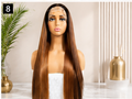 SYN015, 26 Inches 1B/30/27 Caramel Brown Luxury Wig