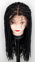 SYN011, Jemi Lace Front Wig – Soft Locs