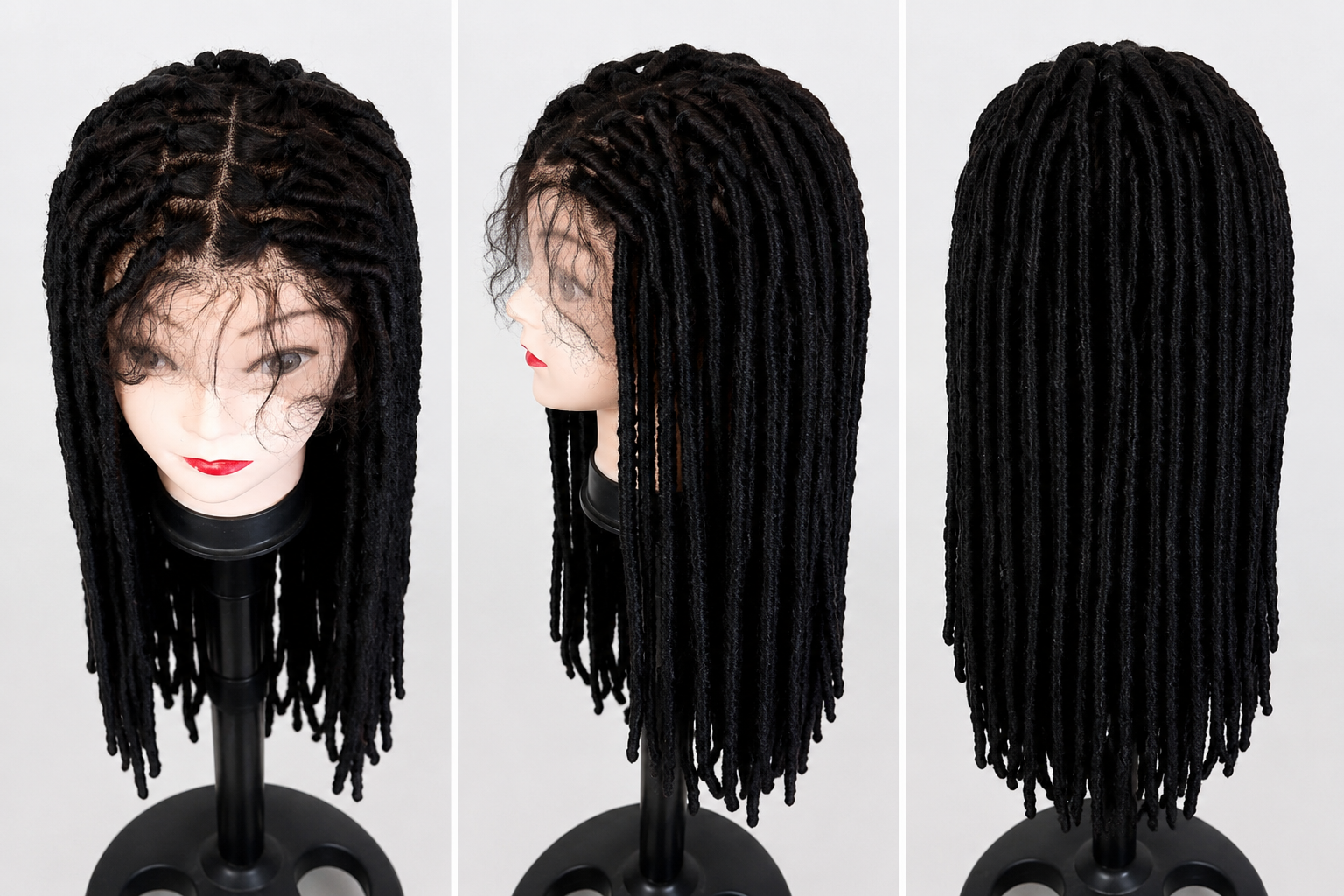 SYN011, Jemi Lace Front Wig – Soft Locs